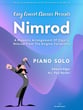 Nimrod piano sheet music cover